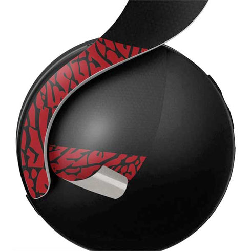 Elephant Print Red Sneakerhead PULSE 3D Wireless Headset for PS5 Skin