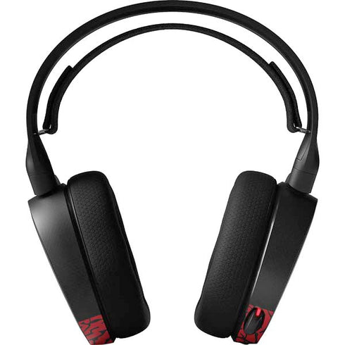 Elephant Print Red Sneakerhead SteelSeries Arctis 5 Skin