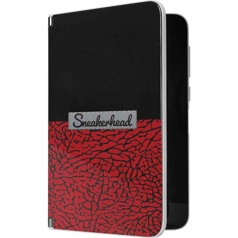 Elephant Print Red Sneakerhead Surface Duo Skin