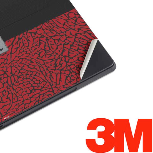 Elephant Print Red Sneakerhead Surface Pro 7 Skin