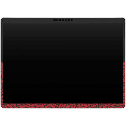 Elephant Print Red Sneakerhead Surface Pro 8 Skin