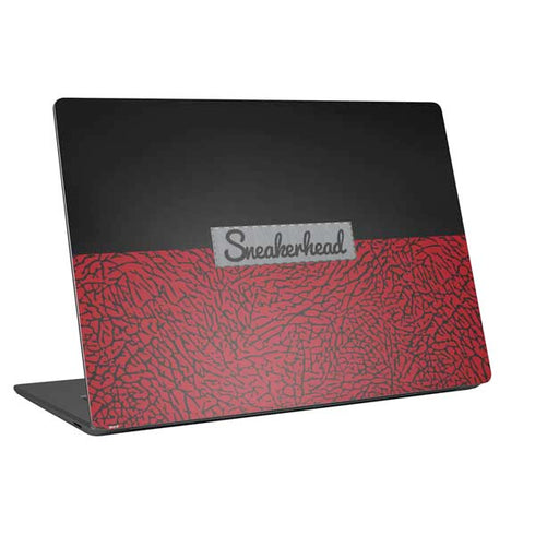 Elephant Print Red Sneakerhead Universal Laptop 11in (8.8 x 6.2in) Skin