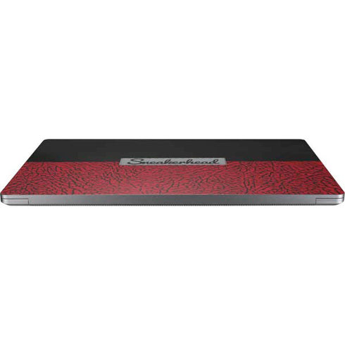 Elephant Print Red Sneakerhead Universal Laptop 12in (9.8 x 6.8in) Skin