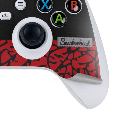 Elephant Print Red Sneakerhead Xbox Series S Bundle Skin