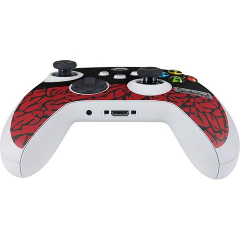 Elephant Print Red Sneakerhead Xbox Series S Controller Skin