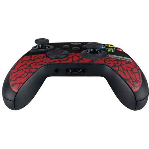 Elephant Print Red Sneakerhead Xbox Series X Controller Skin