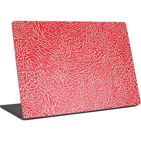 Elephant Print Red Surface Laptop 4 15in Skin