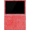 Elephant Print Red Surface Pro 7 Skin