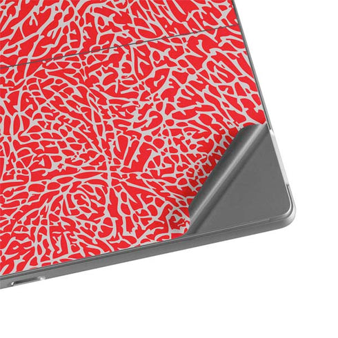 Elephant Print Red Surface Pro 8 Skin