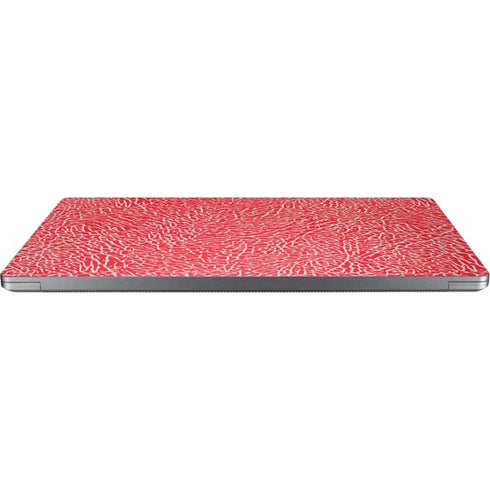 Elephant Print Red Universal Laptop 12in (9.8 x 6.8in) Skin