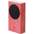 Elephant Print Red Xbox Series S Console Skin