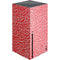 Elephant Print Red Xbox Series X Console Skin