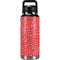 Elephant Print Red YETI Rambler 36oz Bottle Skin