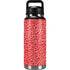 Elephant Print Red YETI Rambler 36oz Bottle Skin