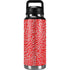 Elephant Print Red YETI Rambler 36oz Bottle Skin