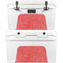 Elephant Print Red YETI Tundra 45 Hard Cooler Skin