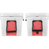 Elephant Print Red YETI Tundra 45 Hard Cooler Skin