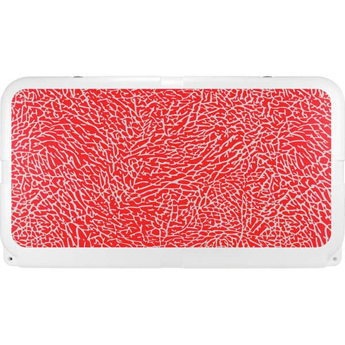 Elephant Print Red YETI Tundra 65 Hard Cooler Skin