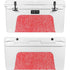 Elephant Print Red YETI Tundra 65 Hard Cooler Skin