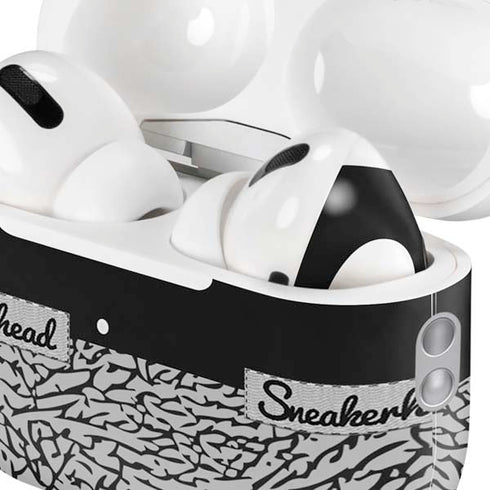 Elephant Print Sneakerhead Black AirPods Pro 2nd Gen Skin