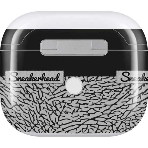 Elephant Print Sneakerhead Black Apple AirPods (3rd Gen 2021) Skin