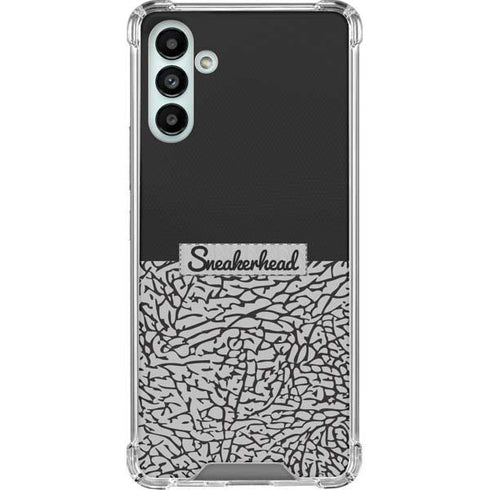 Elephant Print Sneakerhead Black Galaxy A13 5G Clear Case