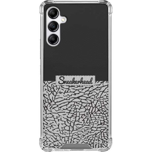 Elephant Print Sneakerhead Black Galaxy A14 5G Clear Case