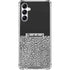 Elephant Print Sneakerhead Black Galaxy A15 5G Clear Case