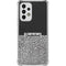 Elephant Print Sneakerhead Black Galaxy A53 5G Clear Case