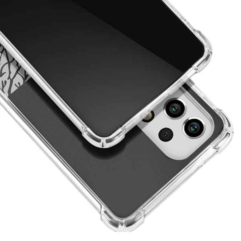 Elephant Print Sneakerhead Black Galaxy A53 5G Clear Case