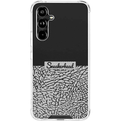 Elephant Print Sneakerhead Black Galaxy A54 5G Clear Case