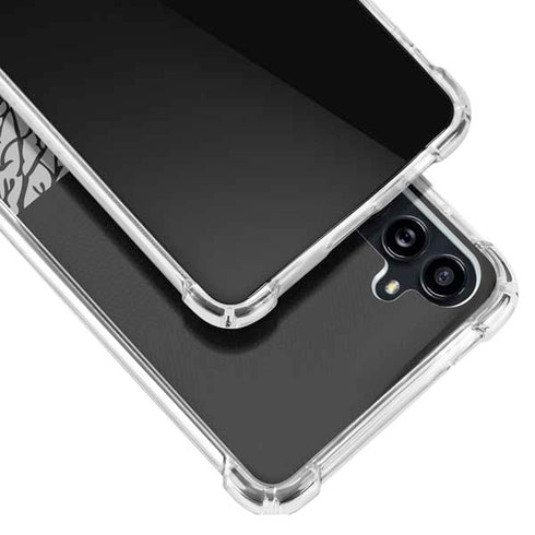Elephant Print Sneakerhead Black Galaxy A54 5G Clear Case