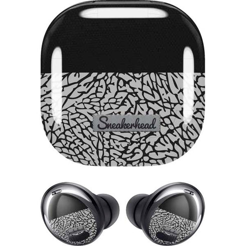 Elephant Print Sneakerhead Black Galaxy Buds Pro Skin