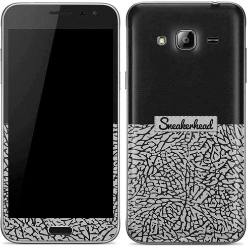 Elephant Print Sneakerhead Black Galaxy J3 Skin
