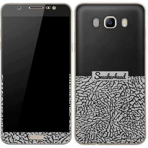 Elephant Print Sneakerhead Black Galaxy J7 Skin