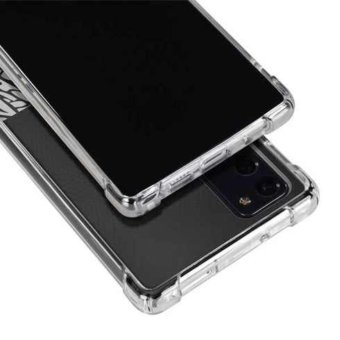 Elephant Print Sneakerhead Black Galaxy Note20 5G Clear Case