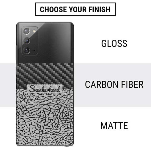 Elephant Print Sneakerhead Black Galaxy Note20 5G Skin