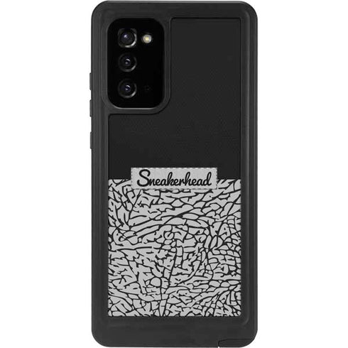 Elephant Print Sneakerhead Black Galaxy Note20 5G Waterproof Case