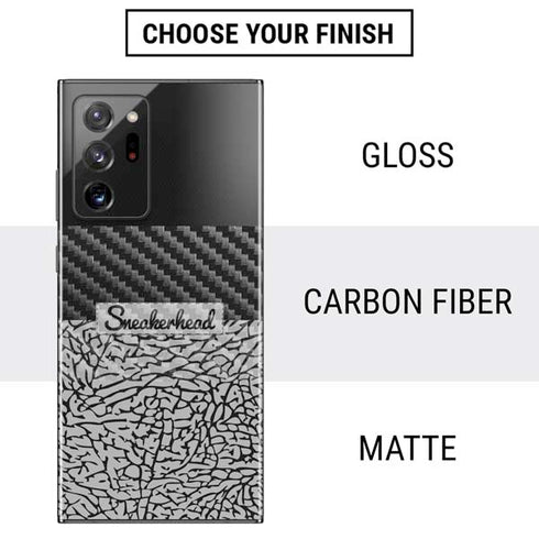 Elephant Print Sneakerhead Black Galaxy Note20 Ultra 5G Skin