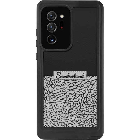 Elephant Print Sneakerhead Black Galaxy Note20 Ultra 5G Waterproof Case