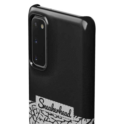 Elephant Print Sneakerhead Black Galaxy S20 Lite Case