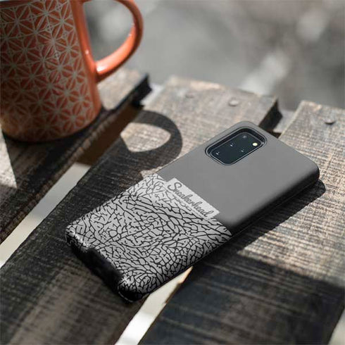 Elephant Print Sneakerhead Black Galaxy S20 Plus Pro Case