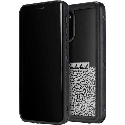 Elephant Print Sneakerhead Black Galaxy S20 Plus Waterproof Case