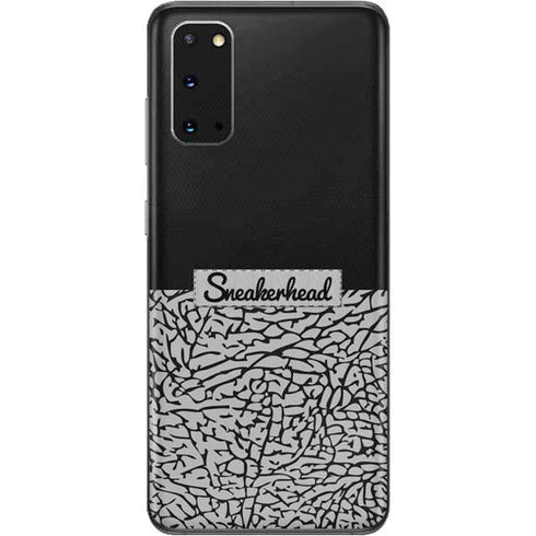 Elephant Print Sneakerhead Black Galaxy S20 Skin