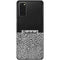 Elephant Print Sneakerhead Black Galaxy S20 Skin