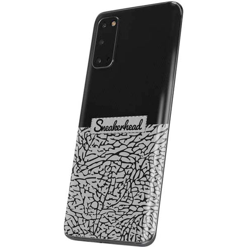 Elephant Print Sneakerhead Black Galaxy S20 Skin