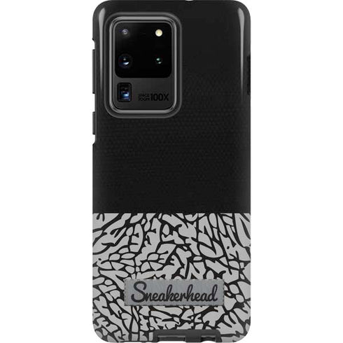 Elephant Print Sneakerhead Black Galaxy S20 Ultra 5G Pro Case