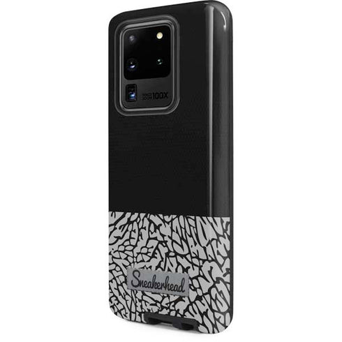 Elephant Print Sneakerhead Black Galaxy S20 Ultra 5G Pro Case