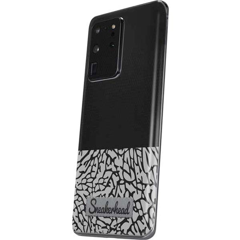 Elephant Print Sneakerhead Black Galaxy S20 Ultra 5G Skin