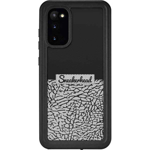 Elephant Print Sneakerhead Black Galaxy S20 Waterproof Case